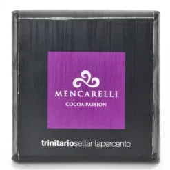 Mencarelli Cocoa Passion - Dark Chocolate Bar Trinitario - Chocolate Bar 50 g - Avvenice