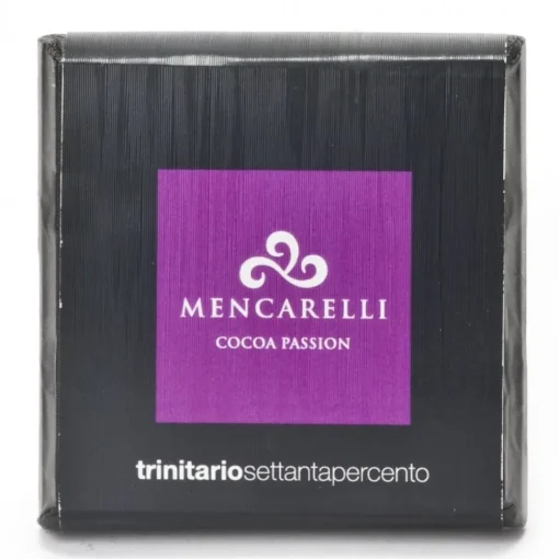 Mencarelli Cocoa Passion - Dark Chocolate Bar Trinitario - Chocolate Bar 50 g - Avvenice