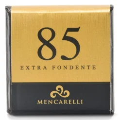 Mencarelli Cocoa Passion - Dark Chocolate Bar 85 % - Chocolate Bar 50 g - Avvenice