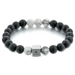 Mikol Marmi - Agate Gemstone Marble Beaded Bracialet - Real Marble - Collection - Avvenice^ Other Accessories