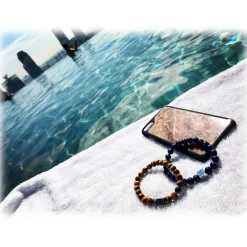 Mikol Marmi - Agate Gemstone Marble Beaded Bracialet - Real Marble - Collection - Avvenice^ Other Accessories