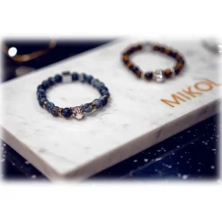 Mikol Marmi - Agate Gemstone Marble Beaded Bracialet - Real Marble - Collection - Avvenice^ Other Accessories