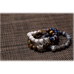 Mikol Marmi - Agate Gemstone Marble Beaded Bracialet - Real Marble - Collection - Avvenice^ Other Accessories