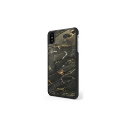 Mikol Marmi - Black Gold Marble iPhone Case - iPhone 8 / 7 - Real Marble Case - iPhone Cover - Apple - Collection - Avvenice