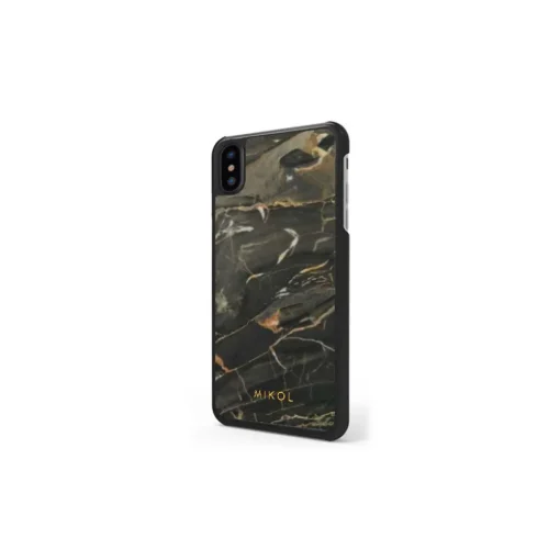 Mikol Marmi - Black Gold Marble iPhone Case - iPhone 8 / 7 - Real Marble Case - iPhone Cover - Apple - Collection - Avvenice