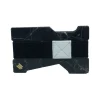 Mikol Marmi - Black Marquina Gemstone Marble Minimalist Wallet - Credit Cards Holder - Real Marble - Collection - Avvenice