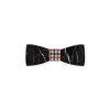 Mikol Marmi - Black Marquina Gemstone Marble Bow Tie - Papillon - Real Marble - Collection - Avvenice^ Ties & Bow Ties