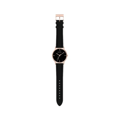 Mikol Marmi - Black Marquina Gemstone Marble Watch - Classic Watch - Real Marble - Collection - Avvenice^ Other Accessories