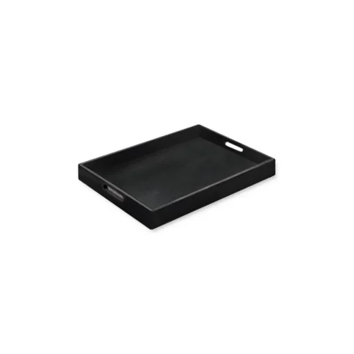 Mikol Marmi - Black Wooden Trays - Small - Real Marble - Living - Collection - Avvenice^ Home Accessories
