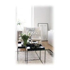 Mikol Marmi - Black Wooden Trays - Small - Real Marble - Living - Collection - Avvenice^ Home Accessories