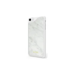 Mikol Marmi - Carrara White Marble iPhone Case - iPhone 8 / 7 - Real Marble Case - iPhone Cover - Apple - Collection - Avvenice