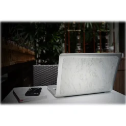 Mikol Marmi - Carrara White Marble MacBook Skin - 15 - Real Marble Skin - MacBook Skin - Apple - Collection - Avvenice