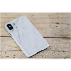 Mikol Marmi - Carrara White Marble iPhone Case - iPhone X / XS - Real Marble - iPhone Cover - Apple - Collection - Avvenice