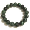Mikol Marmi - Emerald Green Gemstone Marble Beaded Bracialet - Real Marble - Collection - Avvenice^ Other Accessories