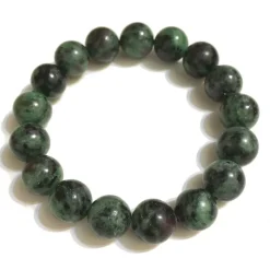 Mikol Marmi - Emerald Green Gemstone Marble Beaded Bracialet - Real Marble - Collection - Avvenice^ Other Accessories