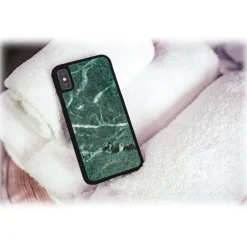 Mikol Marmi - Emerald Green Marble iPhone Case - iPhone XS Max - Real Marble - iPhone Cover - Apple - Collection - Avvenice