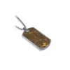 Mikol Marmi - Emperador Gemstone Marble Dog Tag - Real Marble - Collection - Avvenice^ Other Accessories