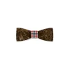 Mikol Marmi - Emperador Gemstone Marble Bow Tie - Papillon - Real Marble - Collection - Avvenice^ Ties & Bow Ties