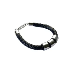 Mikol Marmi - Leather Braided Bracialet - Collection - Avvenice^ Other Accessories