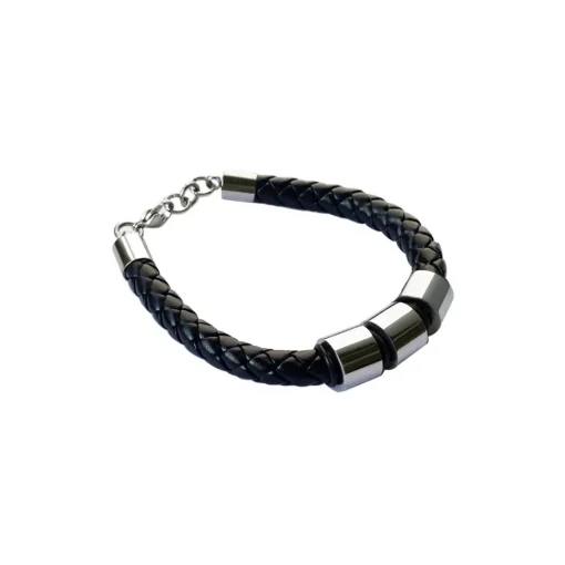 Mikol Marmi - Leather Braided Bracialet - Collection - Avvenice^ Other Accessories