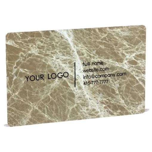 Mikol Marmi - Light Emperador Marble Business Cards - Real Marble - Desk Supplies - Collection - Avvenice