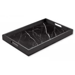 Mikol Marmi - Marquina Black Marble Trays - Large - Real Marble - Living - Collection - Avvenice^ Home Accessories
