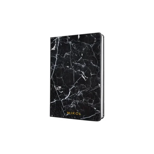 Mikol Marmi - Marquina Black Marble Notebook - Real Marble - Desk Supplies - Collection - Avvenice