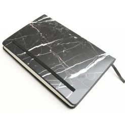 Mikol Marmi - Marquina Black Marble Notebook - Real Marble - Desk Supplies - Collection - Avvenice