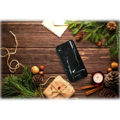 Mikol Marmi - Marquina Black Marble iPhone Case - iPhone 8 Plus / 7 Plus - Real Marble Cover - Apple - Collection - Avvenice^ Case