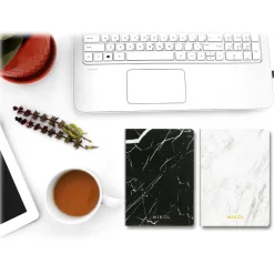 Mikol Marmi - Marquina Black Marble Notebook - Real Marble - Desk Supplies - Collection - Avvenice