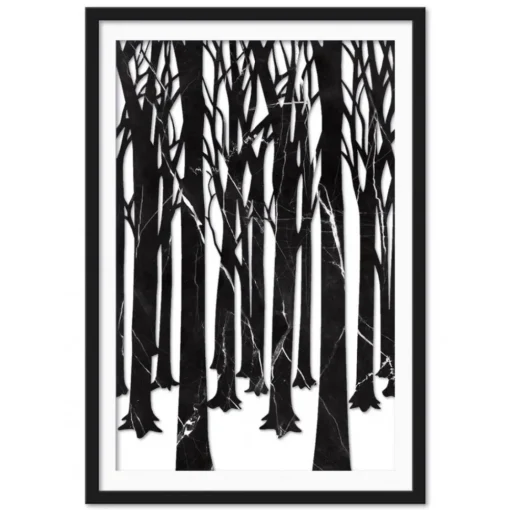 Mikol Marmi - Real Marble Winter Dark Forest - Real Marble - Collection - Avvenice^ Installations