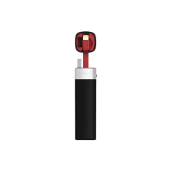 MiPow - Power Tube 3000l - Black - Portable Batteries - Portable Charger For Apple Devices with App Control - 3000 mAh - Avvenice