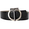 Miriam Tirinzoni - Black Eel Leather Belt - Belt - Luxury Exclusive Collection - Avvenice