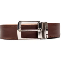 Miriam Tirinzoni - Dark Brown Leather Belt - Belt - Luxury Exclusive Collection - Avvenice^ Belts