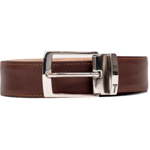 Miriam Tirinzoni - Dark Brown Leather Belt - Belt - Luxury Exclusive Collection - Avvenice^ Belts