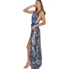 Miriam Tirinzoni - Luxury Swimsuit with a Large Sequined Pareo - Swimsuit - Luxury Exclusive Collection - Avvenice^ Swimwear