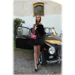 Miriam Tirinzoni - Red Bag - Bags - Luxury Exclusive Collection - Avvenice^ Bags