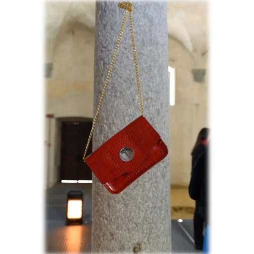 Miriam Tirinzoni - Red Bag - Bags - Luxury Exclusive Collection - Avvenice^ Bags