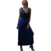 Miriam Tirinzoni - Silk Cocktail Dress - Blue - Dresses - Luxury Exclusive Collection - Avvenice