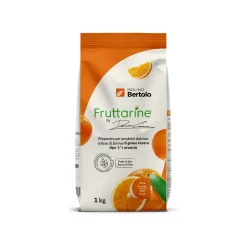 Molino Bertolo - Orange Type 1 Flour - Made With Fruit - Type 1 Soft Wheat Flour with Orange Flakes - 1 Kg - Avvenice