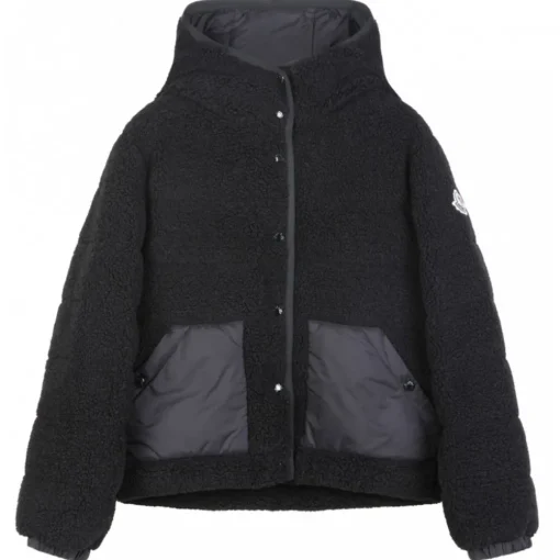 Moncler - Black Audrieu Padded Jacket - Exclusive Luxury Collection - Avvenice