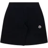 Moncler - Black Logo Patch Shorts - Exclusive Luxury Collection - Avvenice