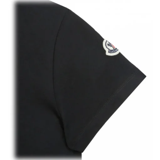 Moncler - Black Logo Print T-Shirt - Exclusive Luxury Collection - Avvenice^ T-shirt