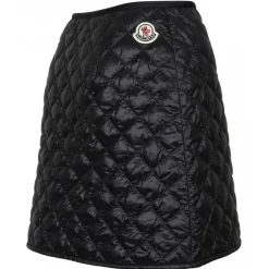 Moncler - Black Padded Skirt - Exclusive Luxury Collection - Avvenice^ Skirts