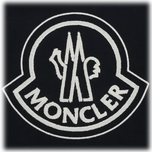 Moncler - Long-Sleeved Blue Cotton T-Shirt - Exclusive Luxury Collection - Avvenice
