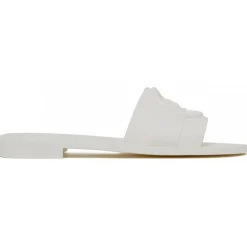Moncler - White Mon Slides - Exclusive Luxury Collection - Avvenice