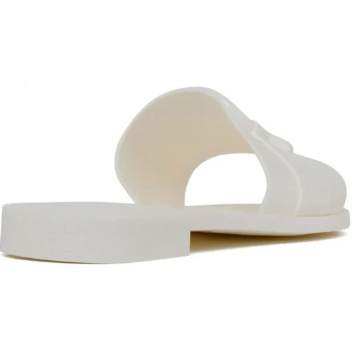 Moncler - White Mon Slides - Exclusive Luxury Collection - Avvenice
