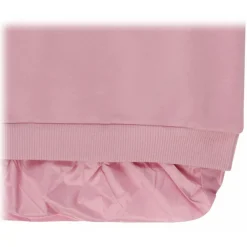 Moncler - Pink Cotton Logo Embroidered Dress - Exclusive Luxury Collection - Avvenice^ Dresses