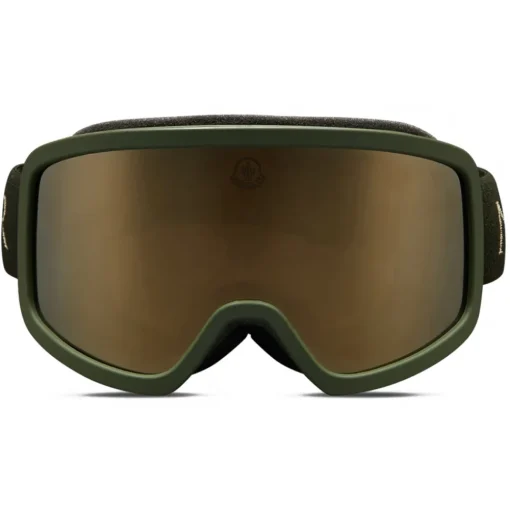 Moncler Eyewear Moncler - Terrabeam Ski Goggles - Matte Dark Green & Brown - - Avvenice^ Ski Googles