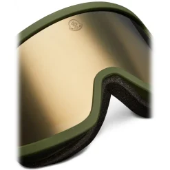 Moncler Eyewear Moncler - Terrabeam Ski Goggles - Matte Dark Green & Brown - - Avvenice^ Ski Googles